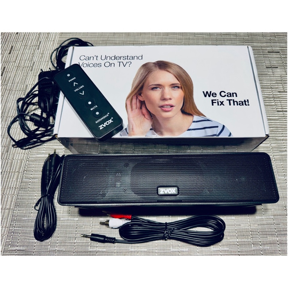 ZVOX AccuVoice AV100 Compact TV Soundbar Speaker